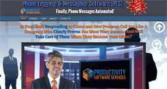 Desktop Screenshot of phonelogsoftware.com